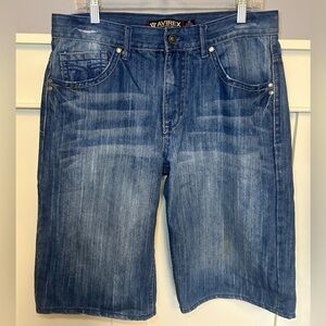 Vintage Avirex baggy denim shorts